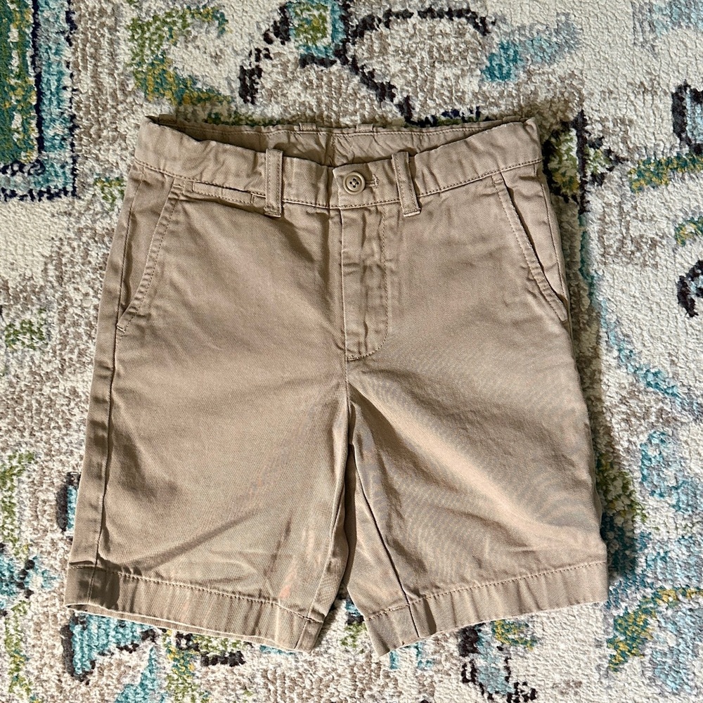 J.Crew Boys Chino Shorts, Khaki, Size 6